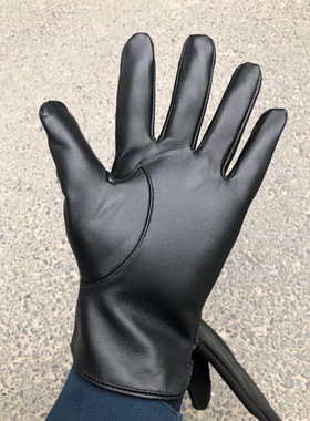 际华正品校皮手套加绒制式真皮手套冬季保暖常服皮手套男女骑行