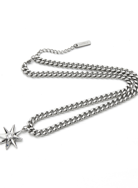 GUUKA轻奢小众八芒星项链