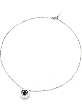 GUUKA自由双环钛钢项链