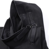 Черная утепленная спортивная толстовка с капюшоном в стиле хип-хоп, подходит для подростков, оверсайз