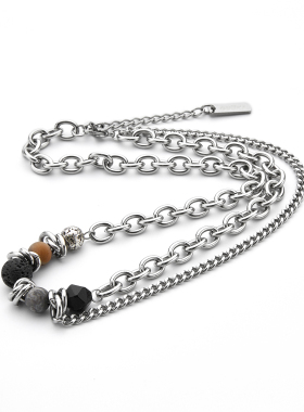 GUUKA古巴链结合蛇骨链