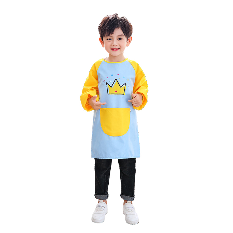 Children's painting smock painting waterproof and anti-dirty kindergarten
