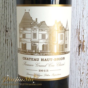 法国进口红酒红颜容奥比昂庄园干红葡萄酒Chateau Haut-Brion2013