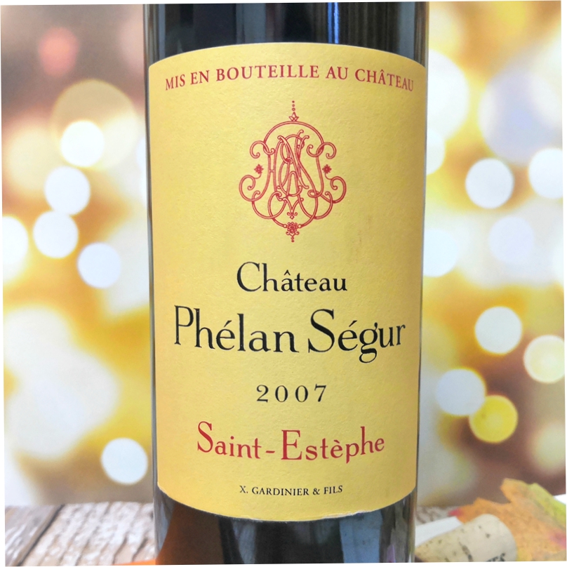 法国进口红酒飞龙世家酒庄干红葡萄酒Chateau Phelan Segur2007年-图0