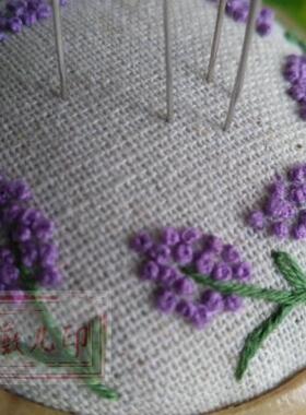 DIY材料包立体欧式手工圆形刺绣