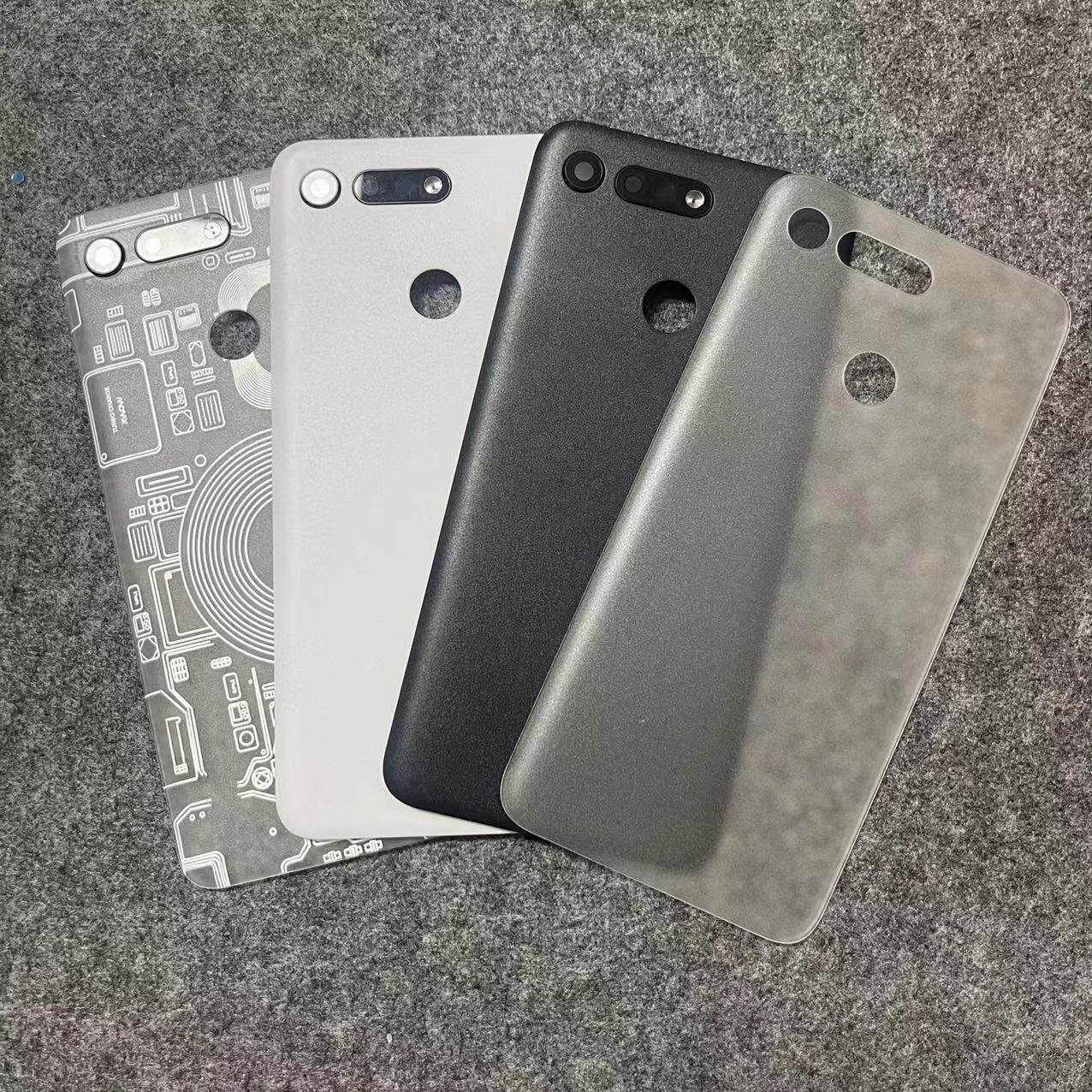 适用于荣耀V30塑料后盖V30Pro/v20手机电池盖外壳替换透明背盖v40