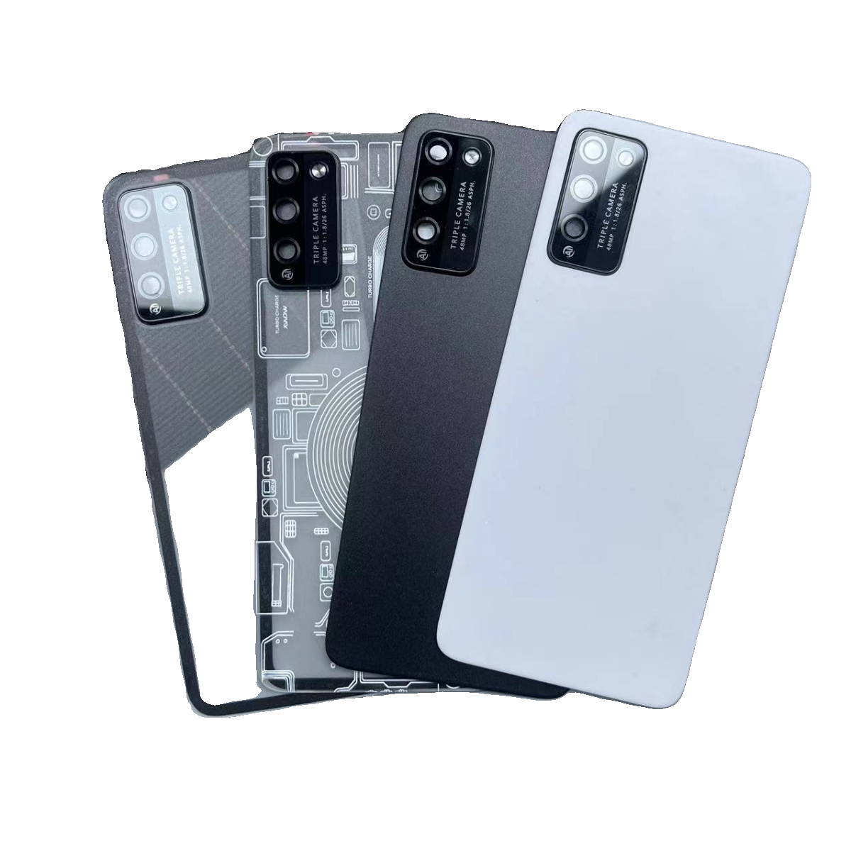 适用荣耀20 S 30塑料后盖HONOR30Pro手机电池盖背30S外壳30青春版