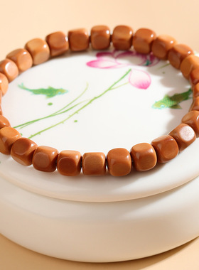 批发库克菩提六方手串高抛念珠佛珠文玩国风新中式男女款精品手链