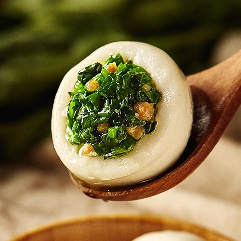 安井荠菜大汤圆咸味糯米团子早餐水煮鲜肉汤圆子夜宵小吃速冻元宵,淘宝优惠券,粉丝福利购,淘宝优惠卷