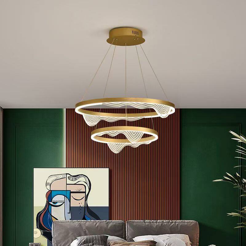 现代简约2025新款轻奢卧室圆形吊灯餐厅吊灯客厅灯大厅吊灯北欧灯,淘宝优惠券,粉丝福利购,淘宝优惠卷