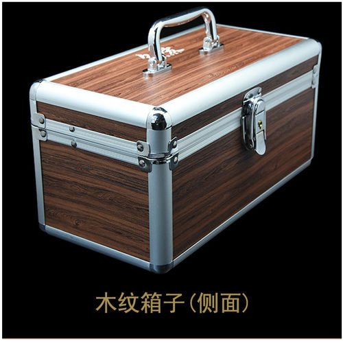 名の爱采耳工具空箱子工具箱手提铝制美容箱子专业采耳套装 - 图0