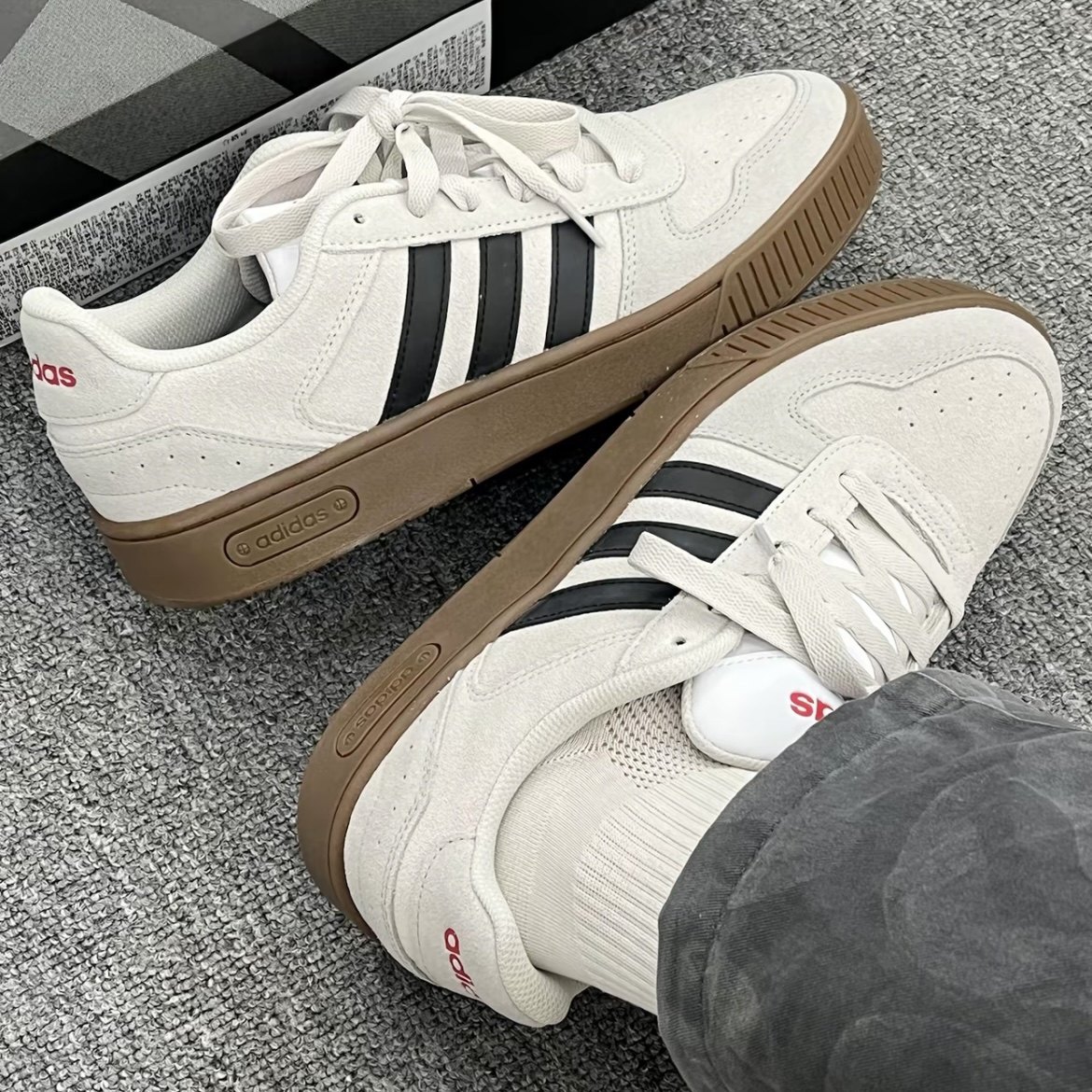 阿迪达斯adidas neo D-PAD男女经典休闲秋冬百搭复古板鞋,淘宝优惠券,粉丝福利购,淘宝优惠卷