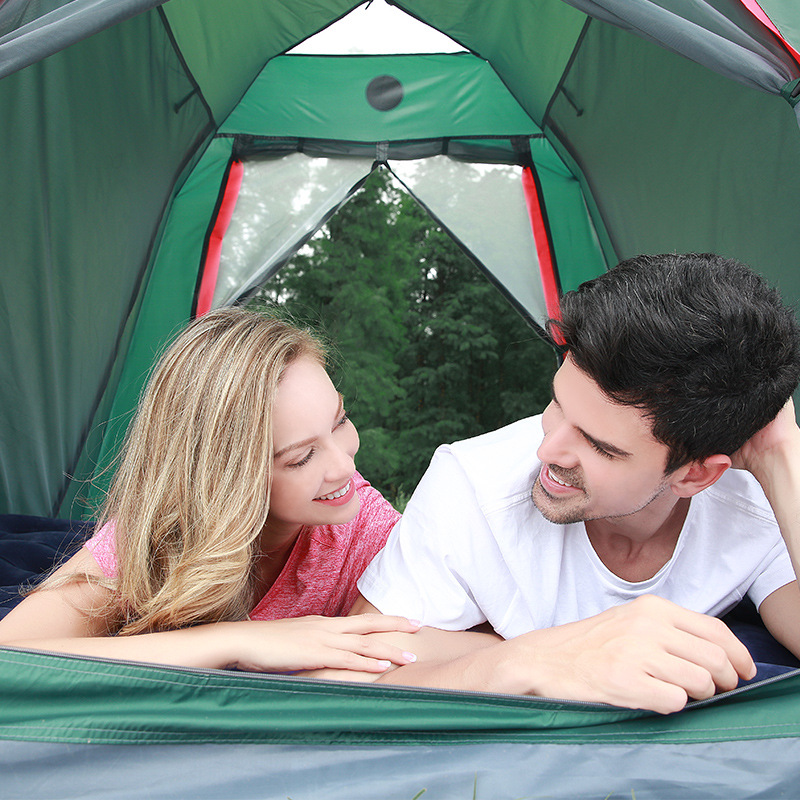 帐篷露营充气床垫户外便携野营过夜野餐打地铺帐篷内充气垫气垫床 - 图1