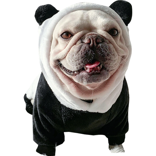 FA Dou Dou Do Dog Dog Dog с четырьмя яростными пандами Переплата сгустится, и анти -переживание маленьких средних собак зимних домашних животных осень и зима