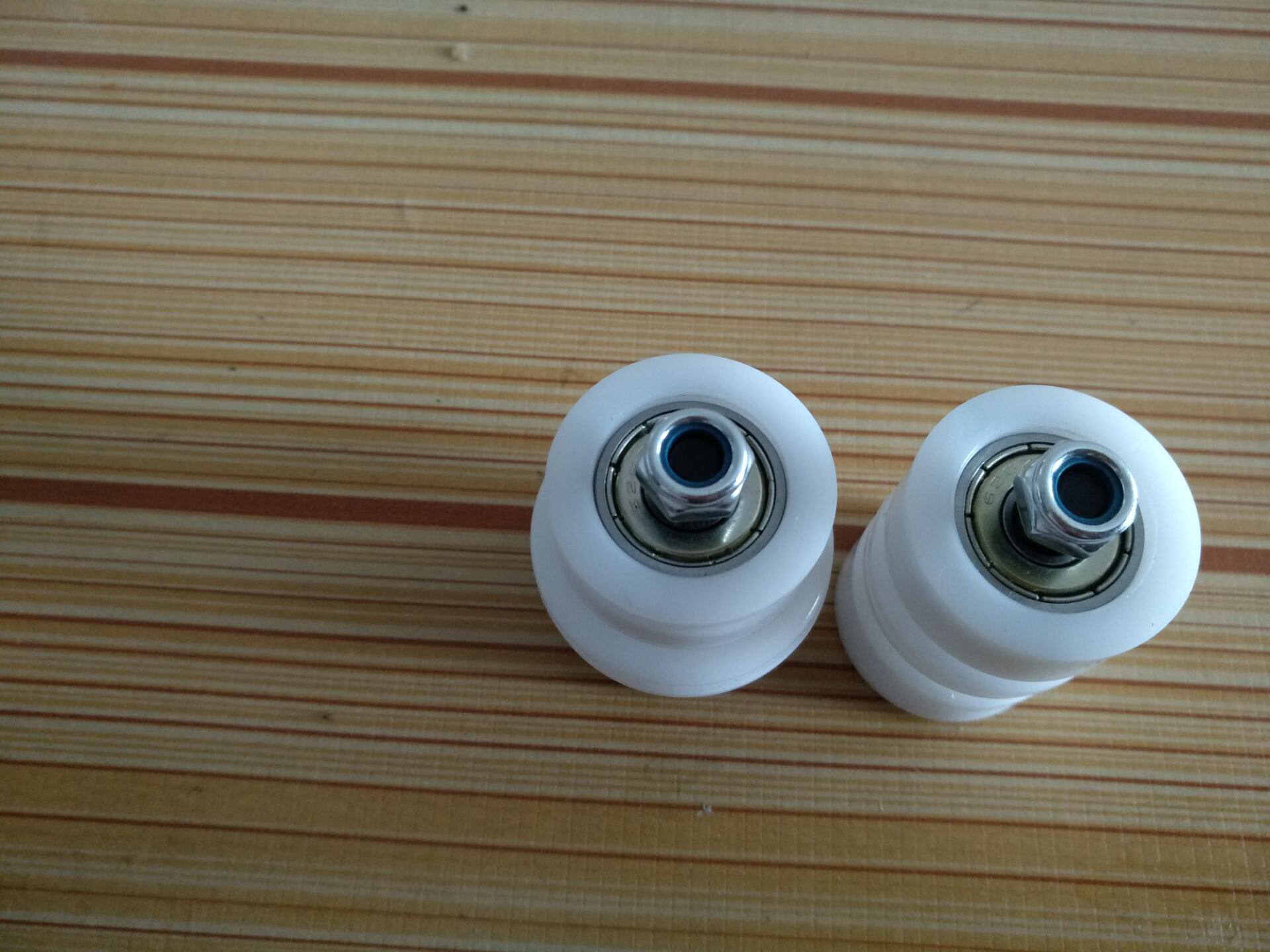 转弯机导轮输送带皮带轮转弯机皮带转弯机导向轮塑胶尼龙偏向轮子