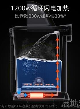 高档泡脚桶恒动小温加热浴足盆全自动按摩电高深桶家用过腿膝洗脚