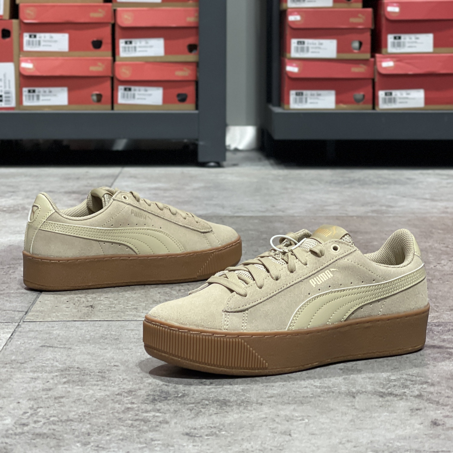 缤果鞋柜彪马Puma Vikky Platform女子复古增高厚底松糕鞋363287,淘宝优惠券,粉丝福利购,淘宝优惠卷