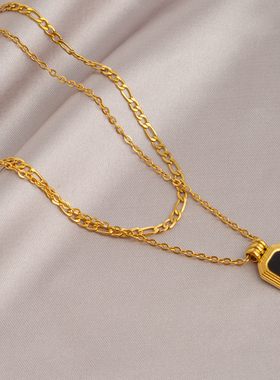 新款爆款锁骨链小众毛衣链配饰