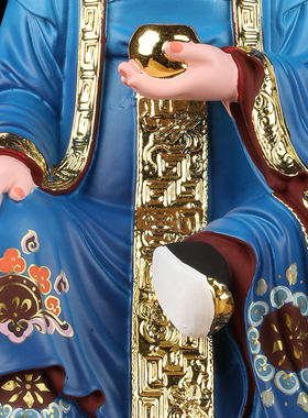 太乙真人神像坐骑九头狮救苦天尊道家树脂佛像家用供奉祖师爷摆件