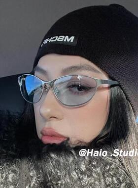 2025新款金属猫眼墨镜女高级感