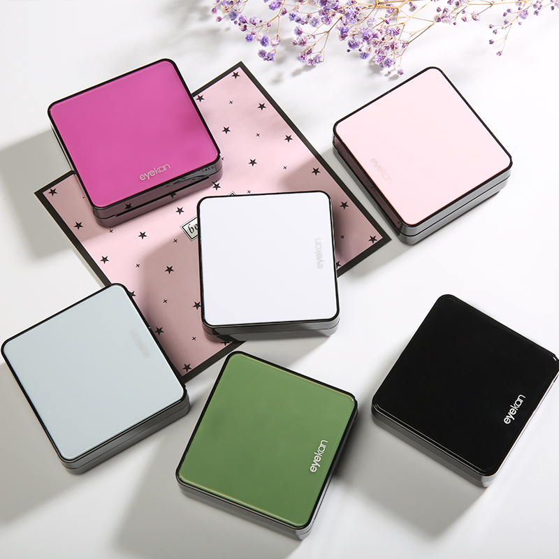 eyekan磁吸感应隐形眼镜伴侣盒时尚简约美瞳盒个性防漏水收纳盒子,淘宝优惠券,粉丝福利购,淘宝优惠卷