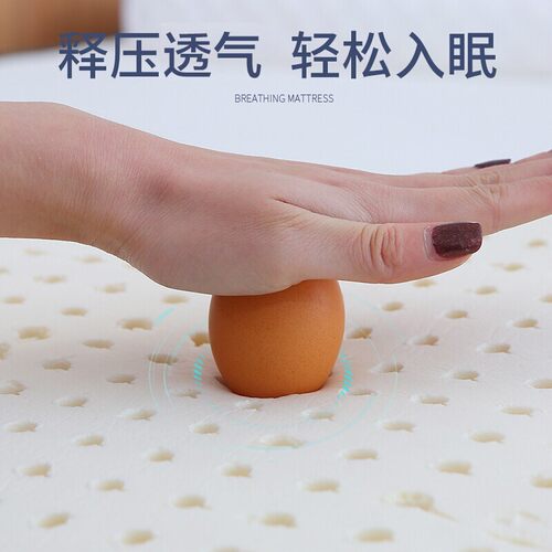 新疆包邮乳胶床垫床褥可折叠榻榻米双人加厚单人炕垫宿舍家用软垫 - 图0