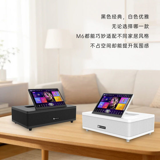 InAndon音王点歌机一体机触摸屏音响一体机唱歌蓝牙音箱家庭KTVM6