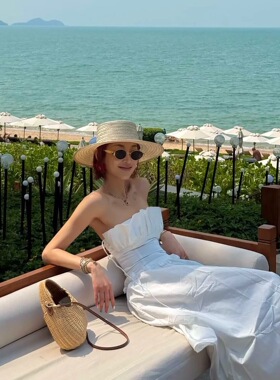 AC定制 老钱风金属椭圆形墨镜女时尚复古防紫外线海边度假太阳镜