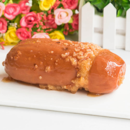 扬州特产宝应糯米藕蜜汁桂花香糯莲藕熟食莲欢甜糖藕真空包装2斤 - 图1