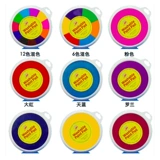 Детская пигментированная окрашенная чернильная подушечка для раннего возраста ручной работы, можно стирать