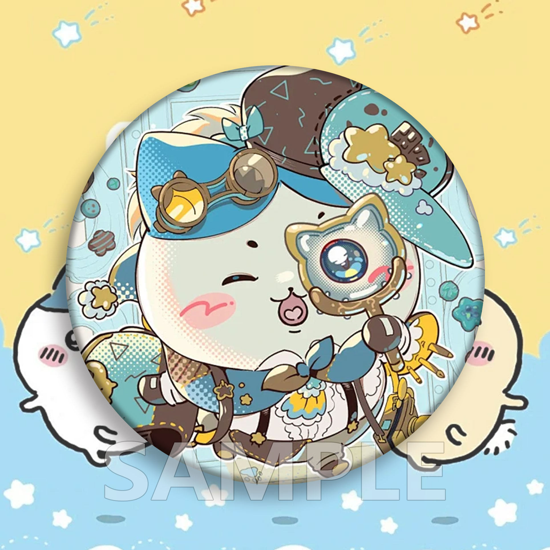 chiikawa吉伊卡哇周边吧唧徽章小八乌萨奇可爱胸针动漫挂件礼物,淘宝优惠券,粉丝福利购,淘宝优惠卷