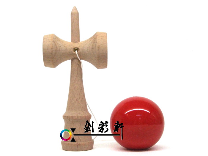 包邮出口日本Kendama初级版剑玉儿童技巧球专业传统玩具剑球-图1
