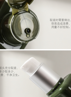 悦木之源菌菇水喷头蘑菇水按压泵头替换压嘴鸭嘴200/400ml