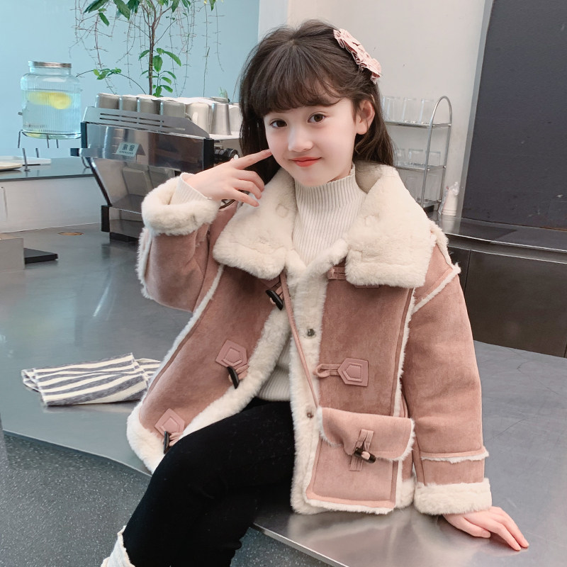 女童外套2025新款秋冬季儿童洋气时髦加厚上衣冬装小女孩网红衣服,淘宝优惠券,粉丝福利购,淘宝优惠卷