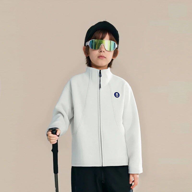 男童女童摇粒绒外套立领校服神器秋冬加绒加厚防风保暖日系中大童,淘宝优惠券,粉丝福利购,淘宝优惠卷