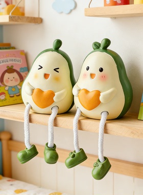 客厅玄关置物架洞洞板吊脚娃娃摆件装饰品电视柜墙上创意可爱家居