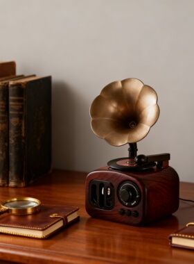 复古怀旧留声机造型桌面摆件