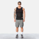TOMATOPAPA ເສື້ອກິລາຜູ້ຊາຍ Summer Breathable Fitness Running Sleeveless Pullover Lyocell Sweat Vest