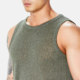 TOMATOPAPA ເສື້ອກິລາຜູ້ຊາຍ Summer Breathable Fitness Running Sleeveless Pullover Lyocell Sweat Vest