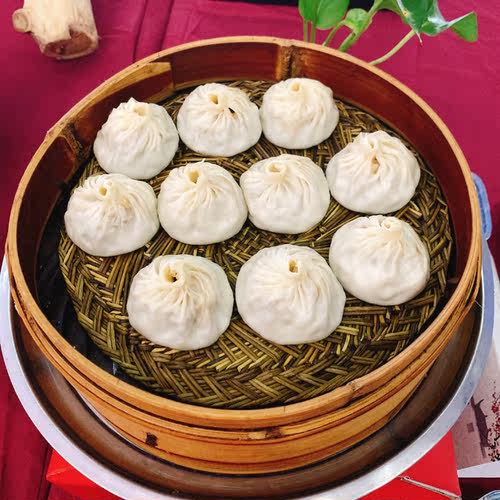 风马牛正宗无锡小笼包1200g 手工鲜肉灌汤包子儿童孩子营养早餐 - 图1