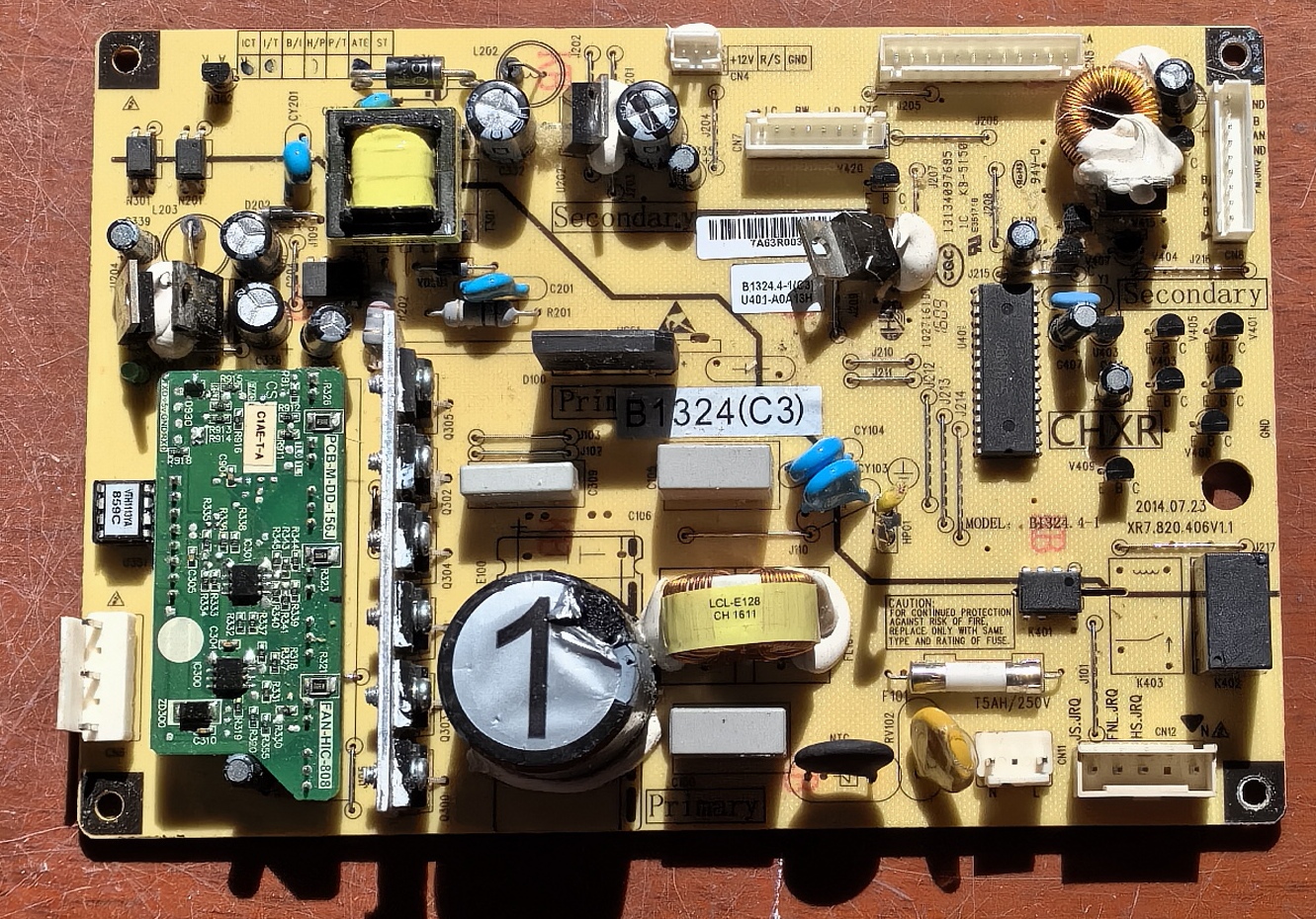 美菱冰箱B1324(H1)(J1)(D1)(C1)(W1)电源主板B1324.4-1变频电脑板 - 图0