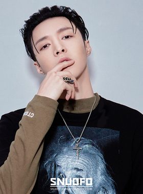 钛钢龙骨链男复古潮流吊坠