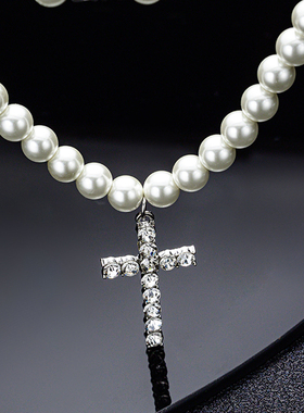 2021年新款小众珍珠项链ins情侣