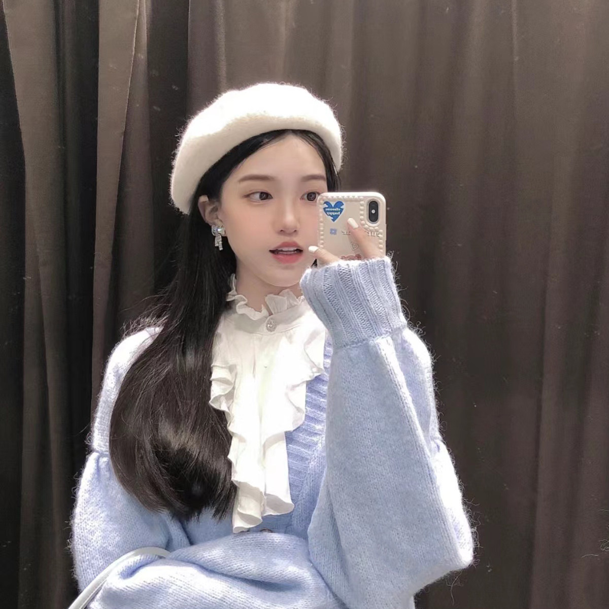 帽子女秋冬韩版日系百搭英伦复古甜美可爱羊毛呢画家八角贝雷帽潮,淘宝优惠券,粉丝福利购,淘宝优惠卷