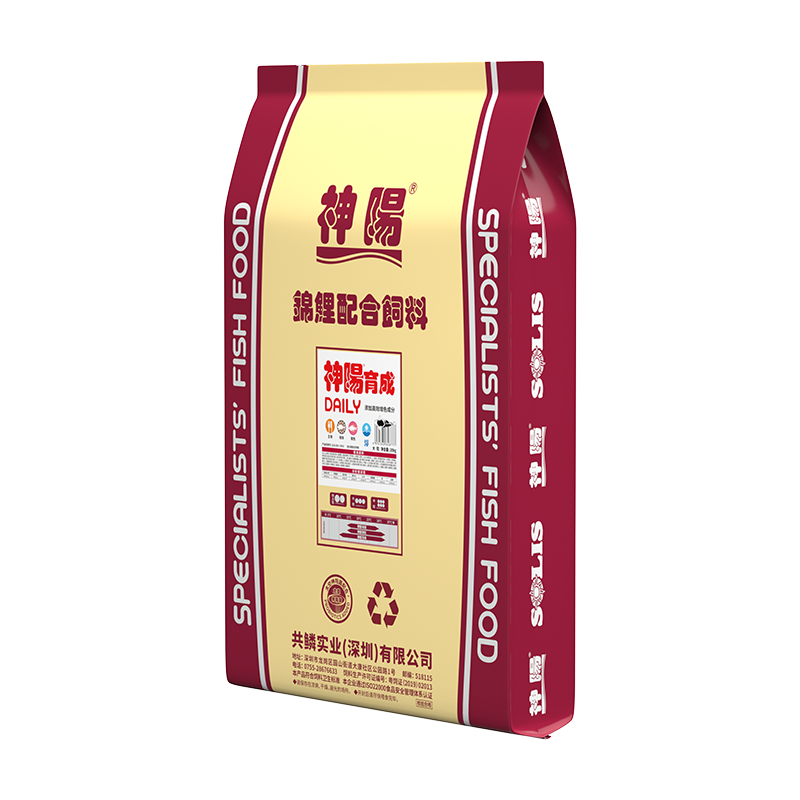 神阳锦鲤鱼饲料育成艳红胚芽低水温增色增体上浮40斤大包装实惠 - 图3