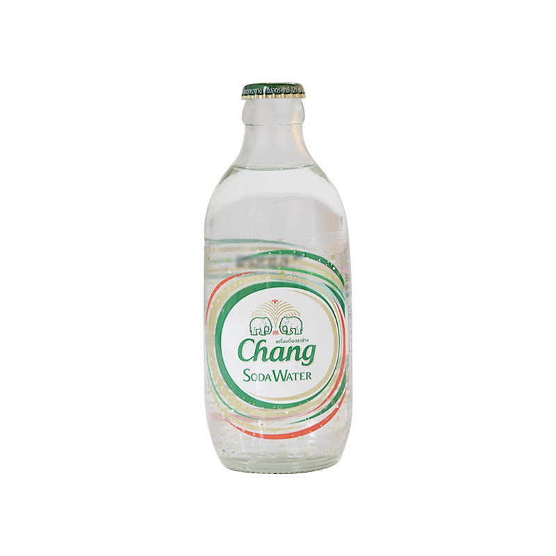 6瓶CHANG象牌苏打水 原装进口整箱泰象玻璃瓶气泡水苏打水325ml - 图3