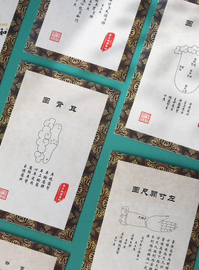 明信片中医传统文化中研太和出品