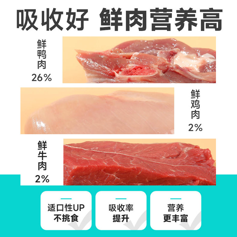 力狼猫粮5斤成猫专用全价粮营养均衡成年期专用鲜肉粮2.5kg鱼肉味 - 图1