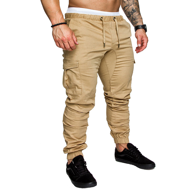 Cargo Pants Trousers For Men Clothes Mens Casual Jogger Man-图2