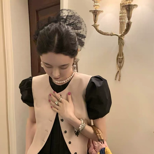 Мона та же кружевная сетчатая пряжа большая кишка кишки кольцо для волос женская веревка сетка Рубая волоса украшения голова, бабочка